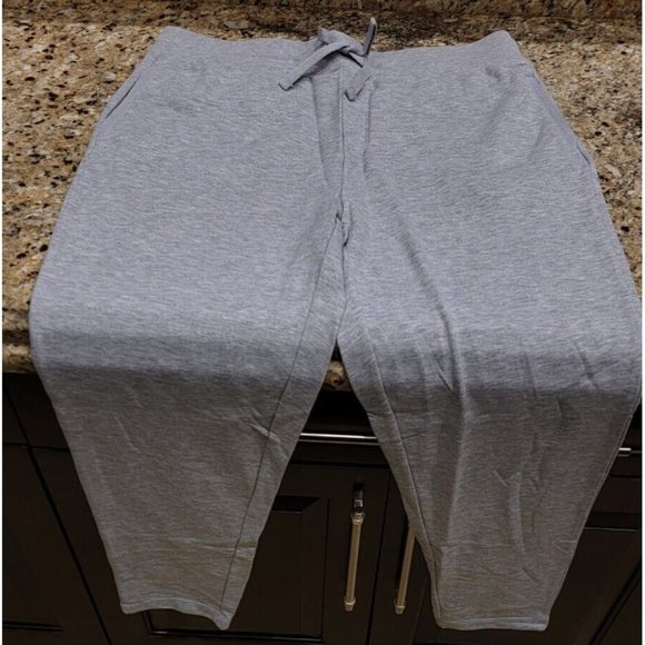 LOT 2 Men's 32 Degree Heat  XL 36" Jogger Soft Fleece Tech Sweatpants GREY NEW - Picture 5 of 5